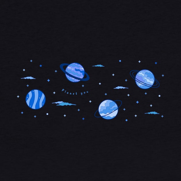 Planet You - Blue Sky Universe Casual Logo Design by Al-loony